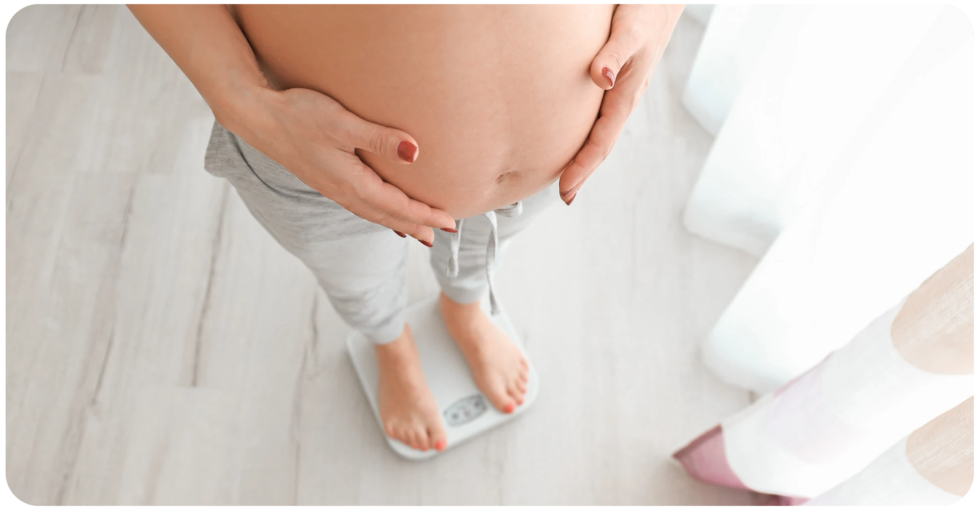 Pamiętaj - w czasie ciąży należy dbać o prawidłowy przyrost masy