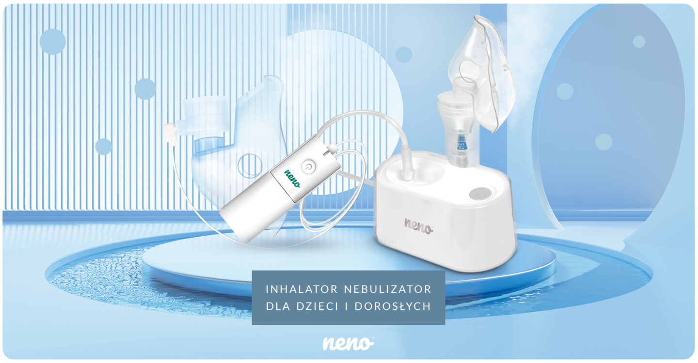 Inhalator nebulizator dla dzieci i dorosłych