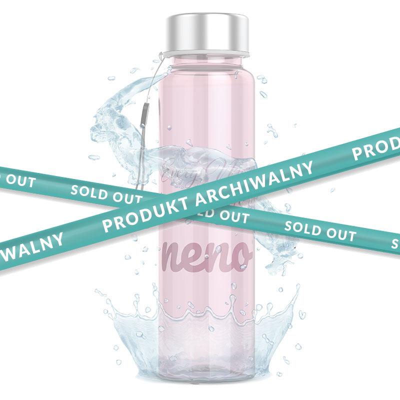 neno bidon – różowy bidon do wody