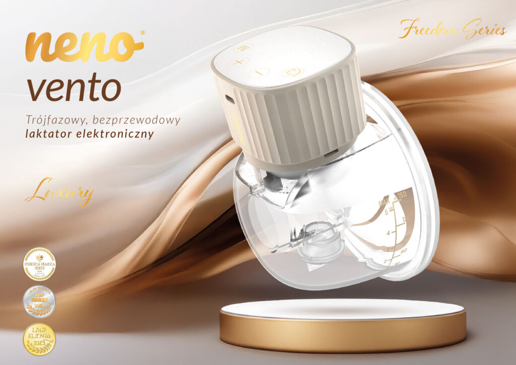 neno vento – trójfazowy, bezprzewodowy laktator elektroniczny