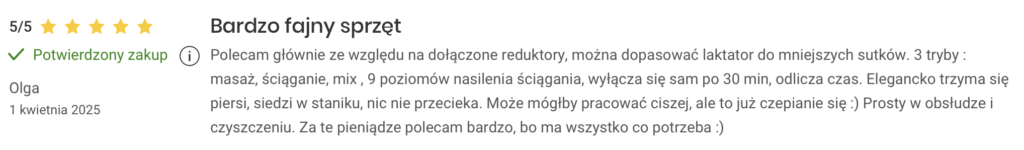 opinia neno vento laktatory muszlowe przewodnik 2025