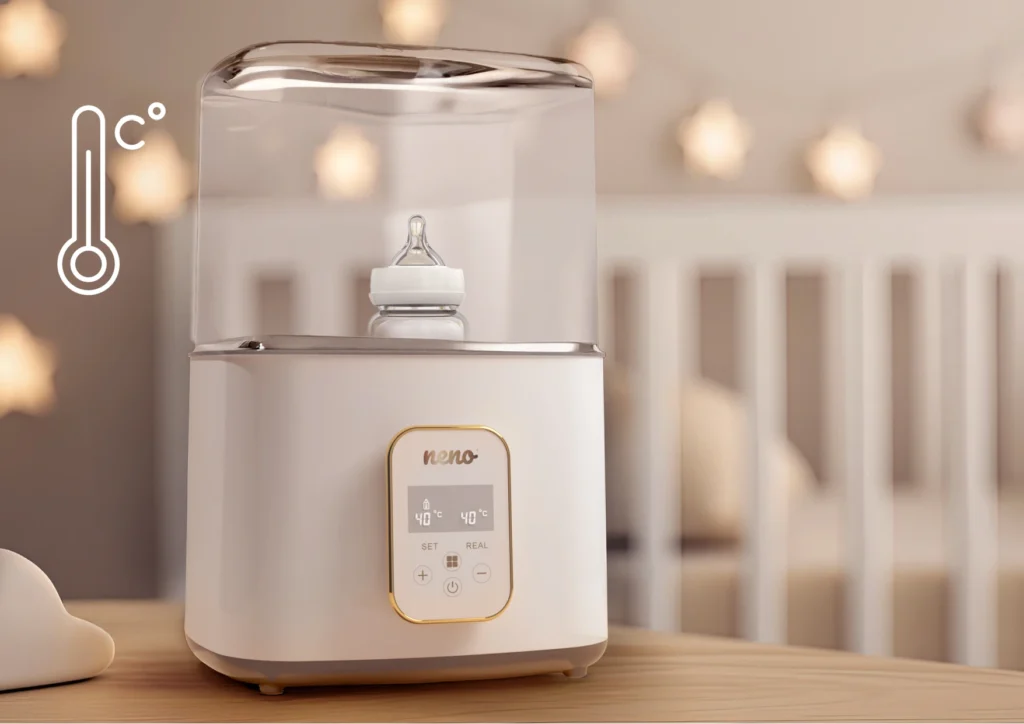 neno puro – sterylizator i podgrzewacz do butelek z funkcją suszenia