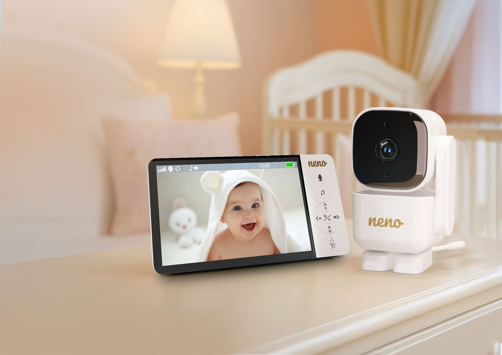 Neno Ciao - niania elektroniczna z bezprzewodowym odbiornikiem