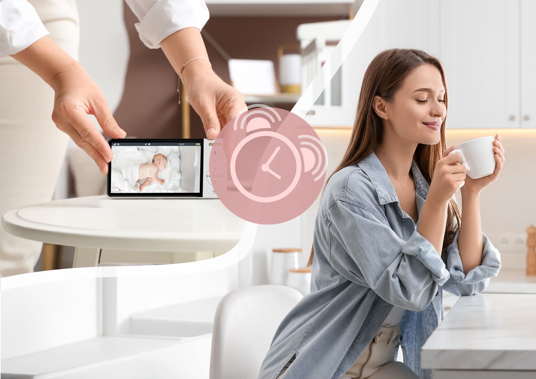 Neno Ciao - niania elektroniczna z bezprzewodowym odbiornikiem