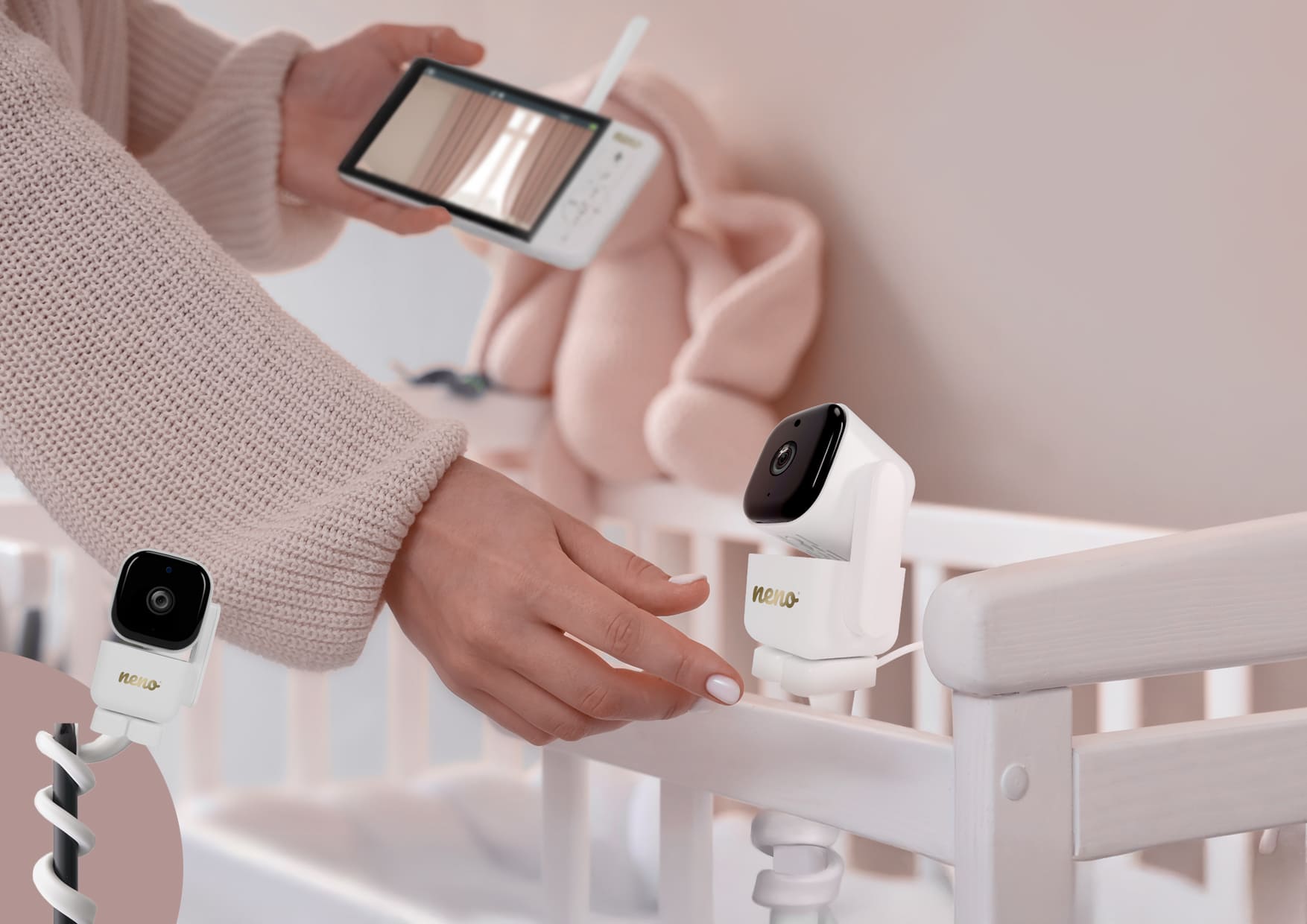 Neno Ciao - niania elektroniczna z bezprzewodowym odbiornikiem