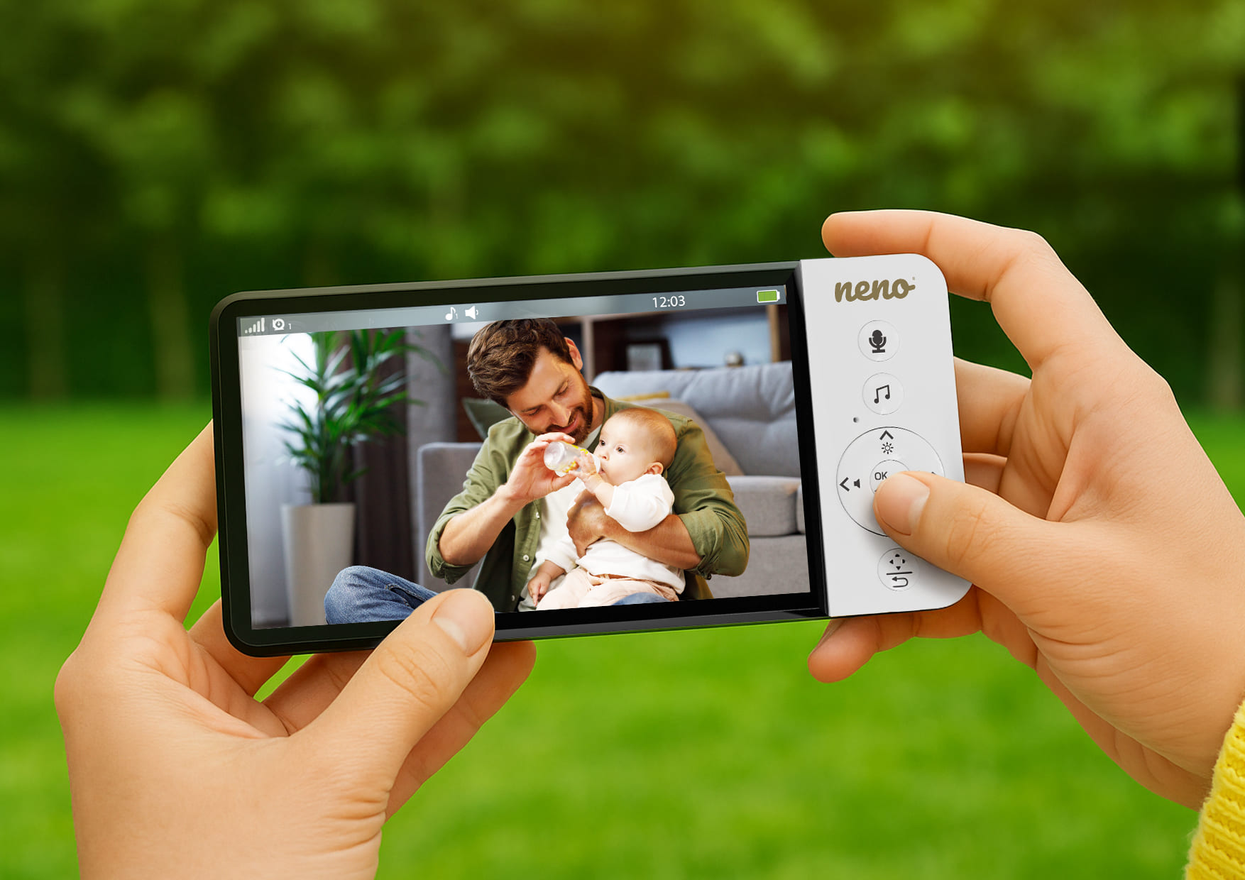 Neno Ciao - niania elektroniczna z bezprzewodowym odbiornikiem