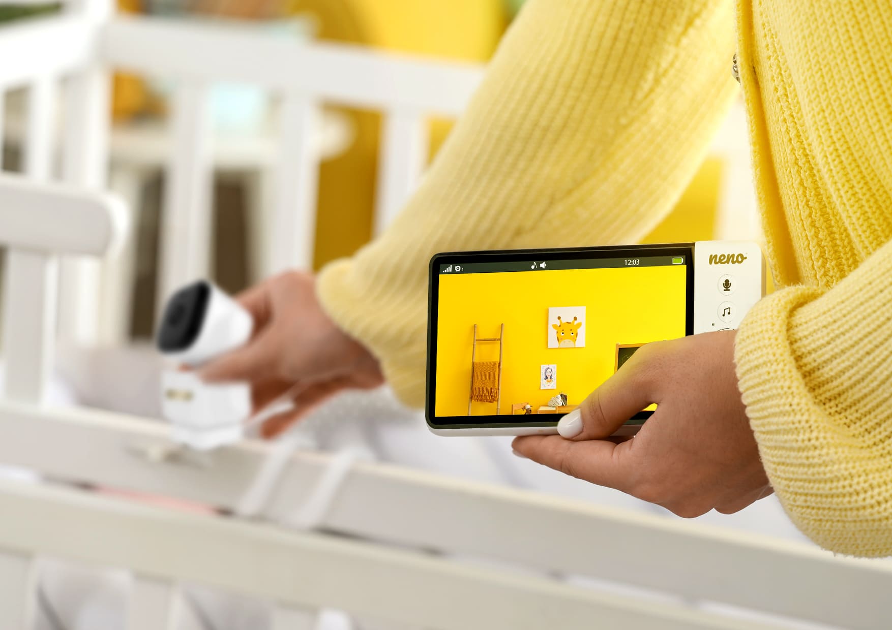 Neno Ciao - niania elektroniczna z bezprzewodowym odbiornikiem