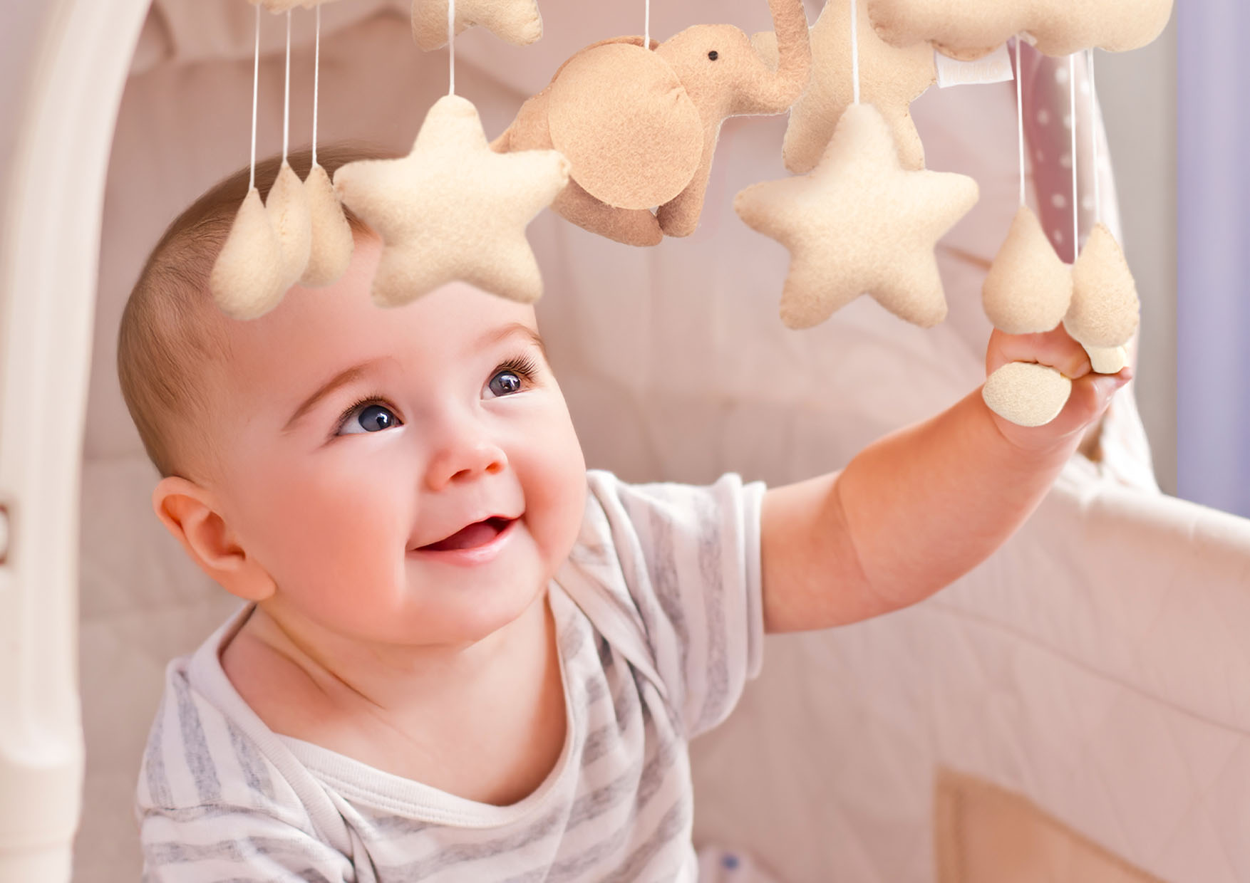 Neno Eli – karuzela do łóżeczka z uchwytem mocującym