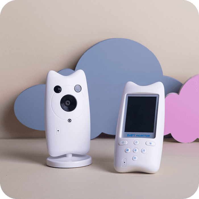 Neno Moniteur Pour Bébé Gato 2 Blanc