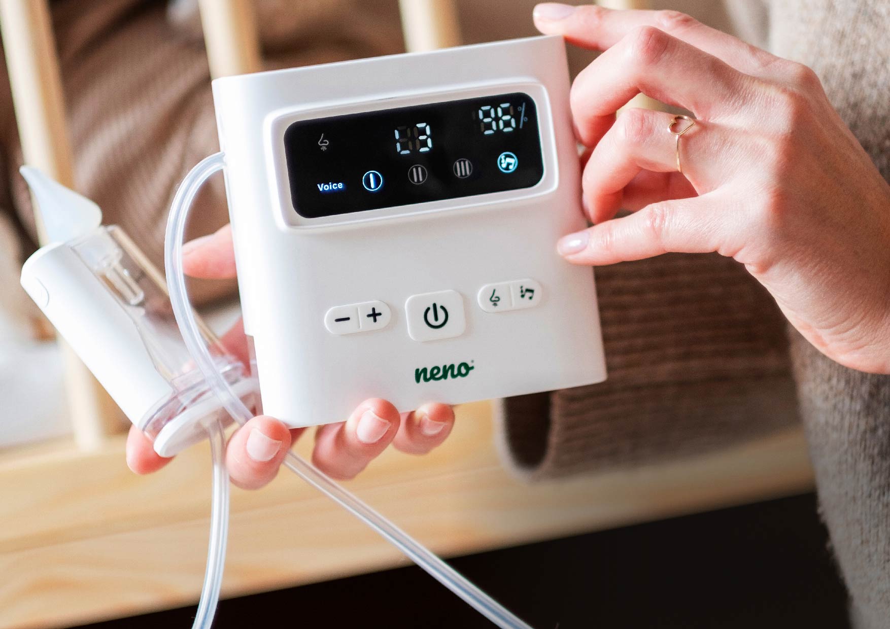 Neno Grasso – un aspirator nazal electronic wireless pentru copii