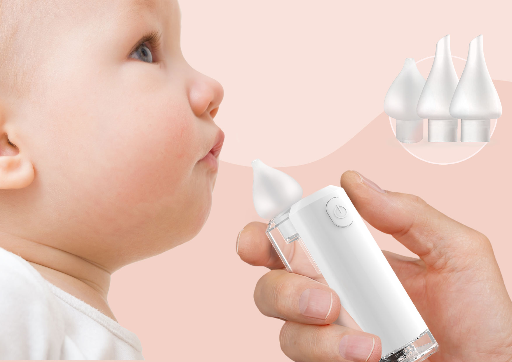 Neno Grasso – un aspirator nazal electronic wireless pentru copii