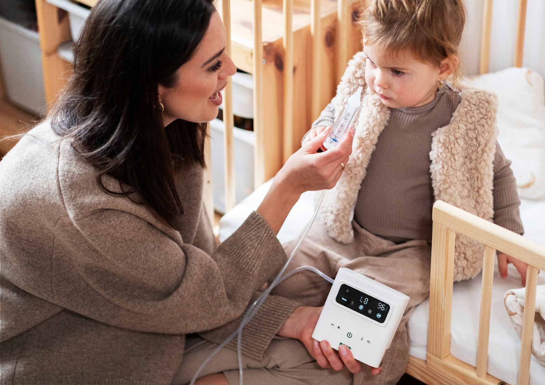 Neno Grasso – un aspirator nazal electronic wireless pentru copii