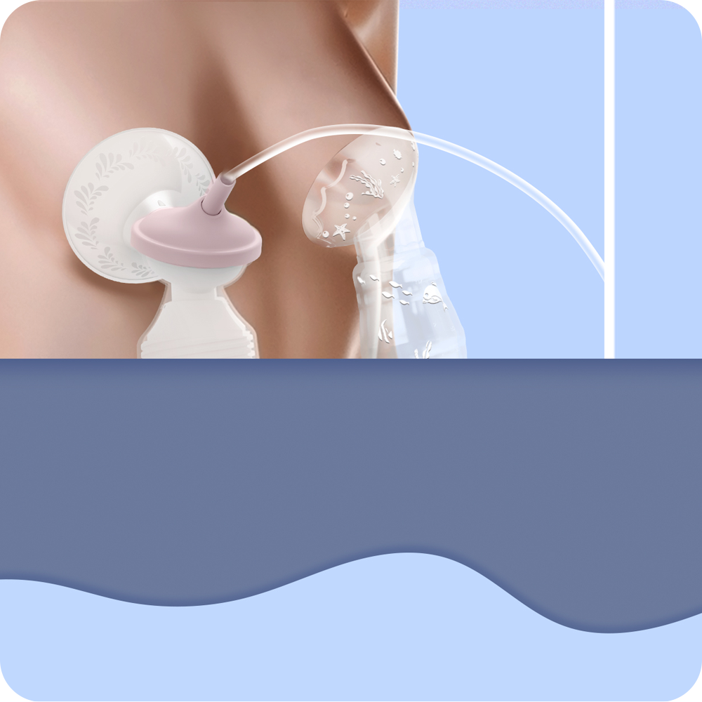 silikonska prsna črpalka