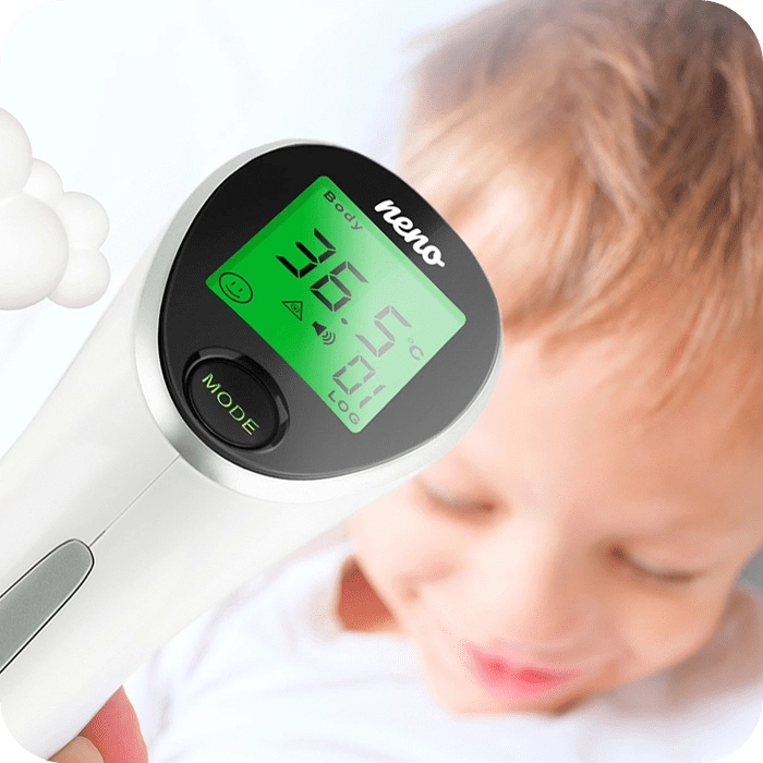 Badanie dziecku temperatury z Medic T05