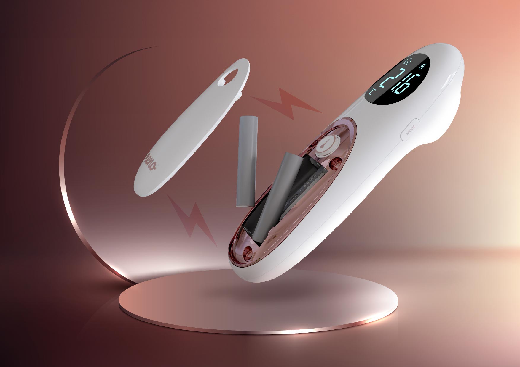 Profesjonalny termometr bezdotykowy Neno Medic T06