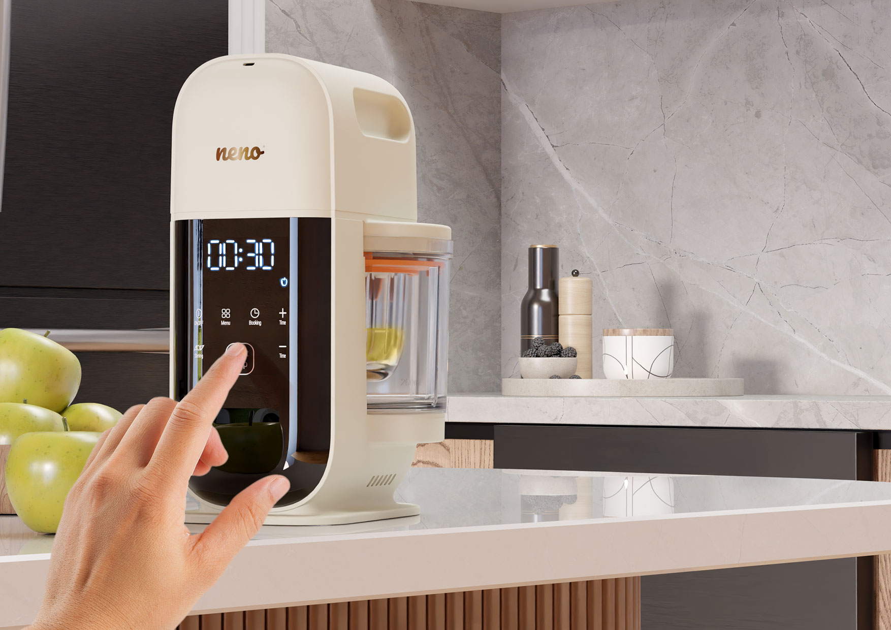 Neno Oro – un blender cu funcție de gătit mâncare pentru bebeluși