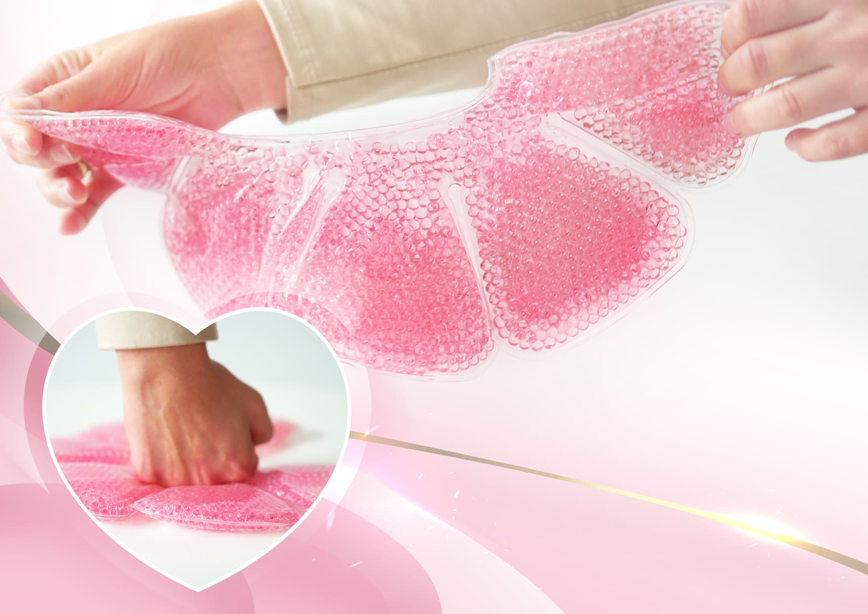 Kompres żelowy chłodząco-grzejący 2 szt.