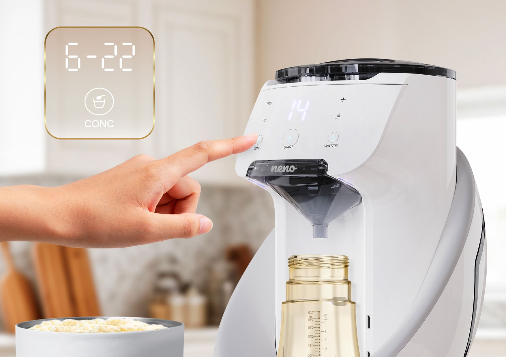 Neno Primavera - Ekspres do mleka modyfikowanego