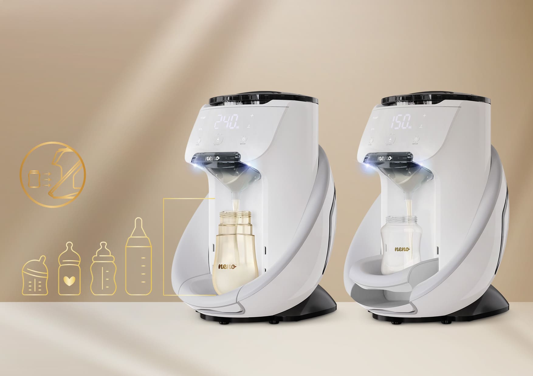 Neno Primavera - Ekspres do mleka modyfikowanego