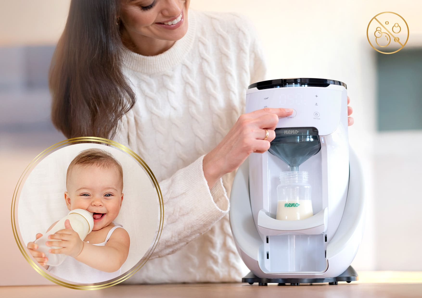 Neno Primavera - Ekspres do mleka modyfikowanego