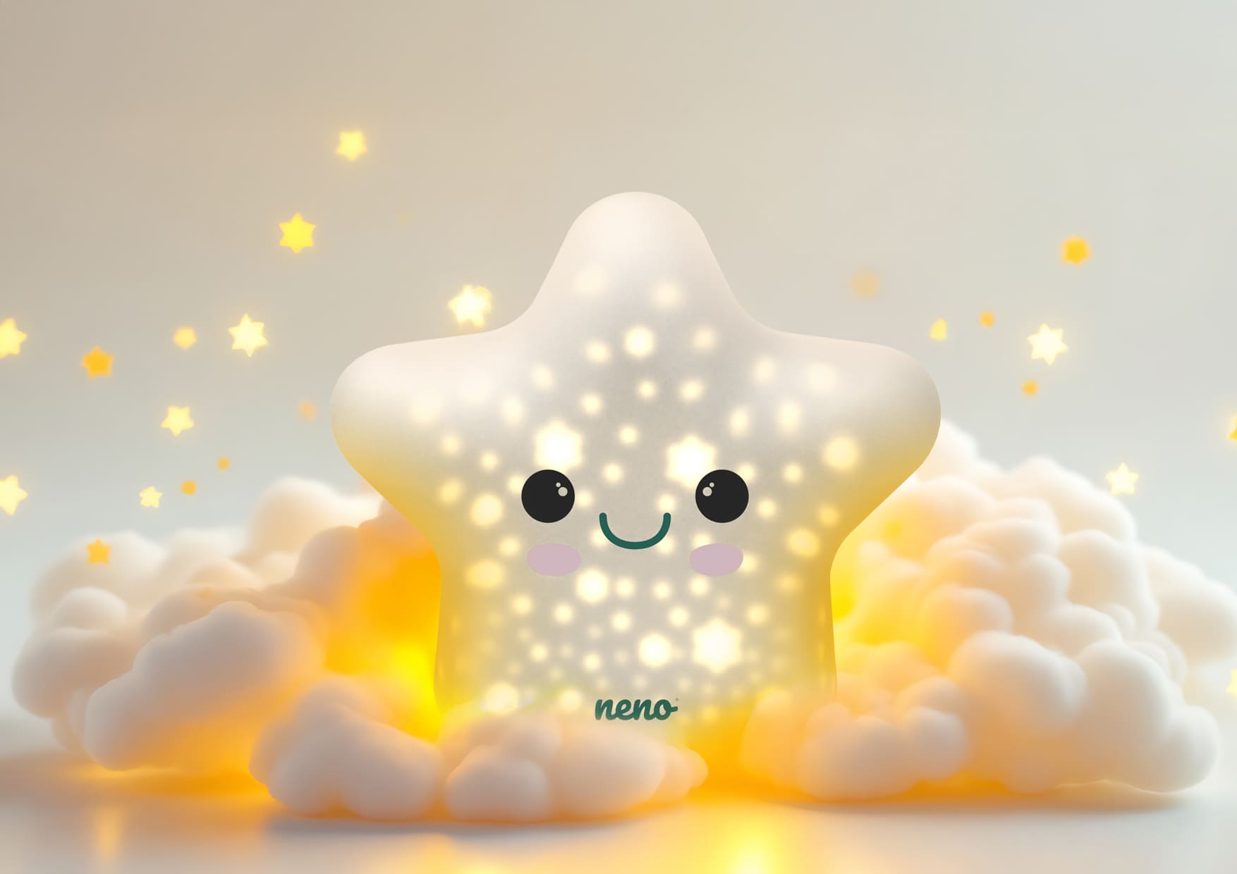 Neno Shine – silikonowa lampka nocna dla dzieci