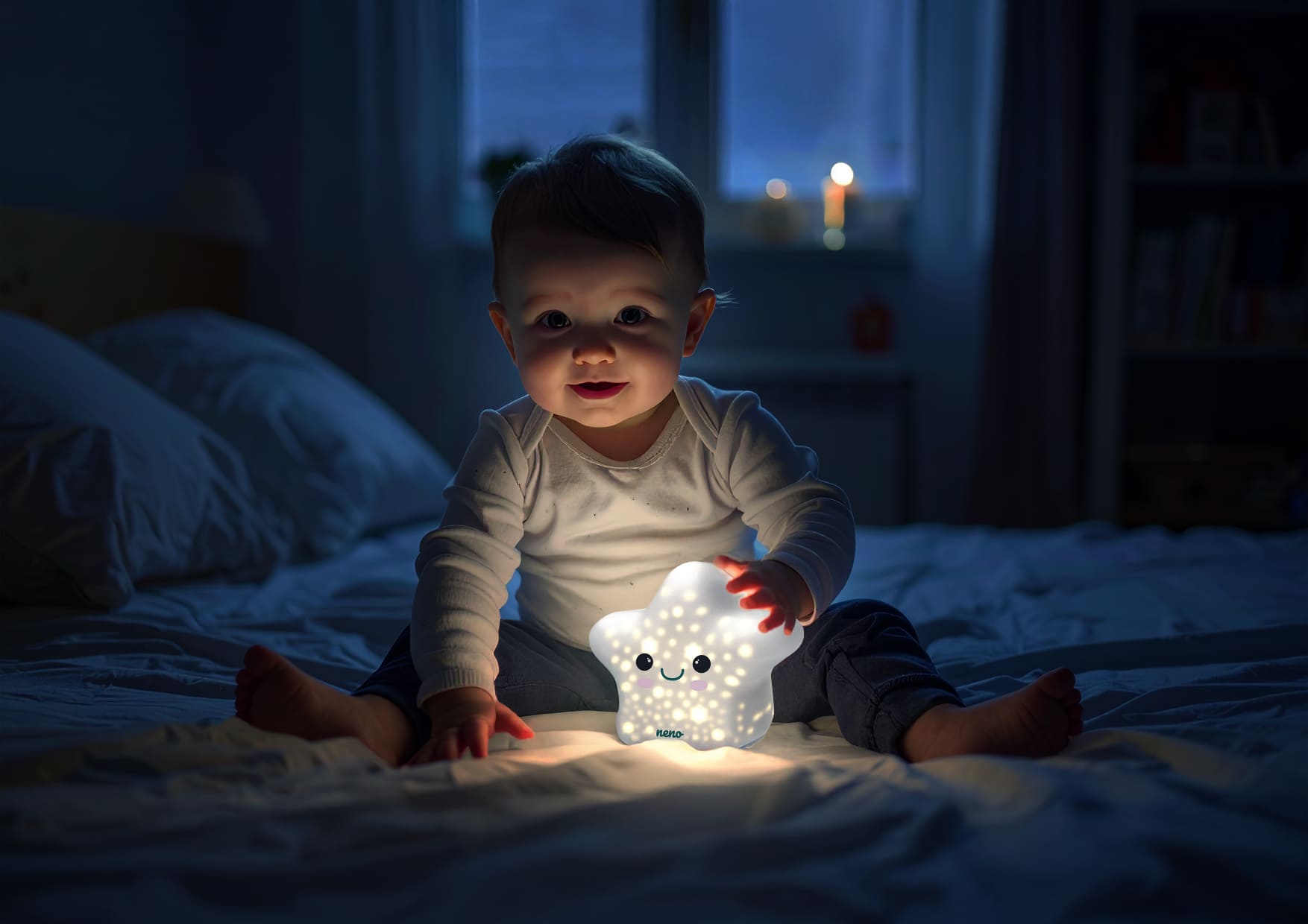 Neno Shine – silikonowa lampka nocna dla dzieci