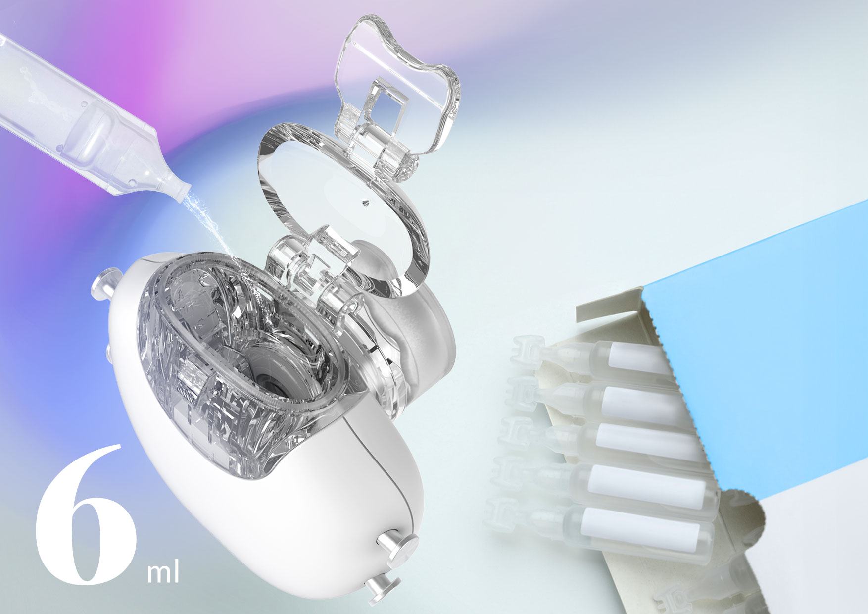 Przenośny nebulizator siateczkowy Neno Vapore